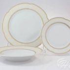 Zestaw talerzy dla 6 os. /18 części - E363 BOLERO Vienna Złota - zdjęcie