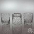 Szklanki kryształowe do whisky 290 ml - KA03 Romby (KW03WH) - zdjęcie