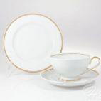 Zestaw herbaciany dla 6 os. / 18 części - G067 ASTRA Złota wstęga - zdjęcie