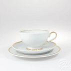 Zestaw herbaciany dla 6 os. / 18 części - G067 ASTRA Złota wstęga - zdjęcie