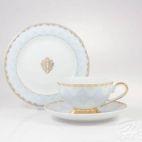 Zestaw herbaciany dla 6 os. / 18 części - G684 ASTRA Królewski błękit - zdjęcie