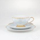 Zestaw herbaciany dla 6 os. / 18 części - G684 ASTRA Królewski błękit - zdjęcie