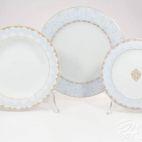 Zestaw talerzy dla 6 os. / 18 części - G684 ASTRA Królewski błękit - zdjęcie