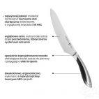 Nóż do warzyw 8,5 cm - Black Stone - zdjęcie