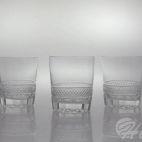 Szklanki kryształowe do whisky 290 ml - KW05 Kratka (KW05WH) - zdjęcie