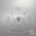 Talerz kryształowy na nodze - 15274 (200245) - zdjęcie