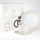 Zestaw do kawy / 3 części - G527 Jenny Casablanca - zdjęcie