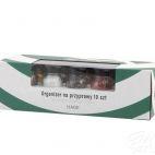 Stojak z przyprawami / 10 szt. - BIAŁY z czarną nakrętką (3068301056) - zdjęcie