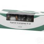 Stojak z przyprawami / 15 szt. - CZARNY z czarną nakrętką (3068301087) - zdjęcie