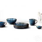 Talerz płytki 25 cm - DEEP BLUE (V-82013-6) - zdjęcie