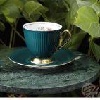 Filiżanka ze spodkiem 250 ml - Kalejdoskop emocji / CH03 Dalia Spokój - zdjęcie