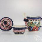 149AR / Zestaw do ziół z sitkiem i łyżeczką - GU-9004 - zdjęcie