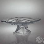 Talerz kryształowy na nodze 32 cm - FACET (955852) - zdjęcie
