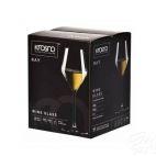 Kieliszki do wina białego 320 ml / 4 szt. - RAY (D011) - zdjęcie