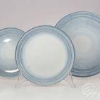 Zestaw talerzy dla 6 osób - N004 KOSMOS Niebieski - zdjęcie