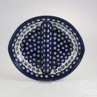 166A / Półmisek dzielony 23,6 x 20,5 cm - GU-1215A - zdjęcie