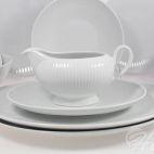 Serwis obiadowy bez wazy dla 12 os. / 44 części - C001 Dalia Niedekorowana - zdjęcie