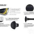 Rondel z pokrywką 16 cm - Black Stone - zdjęcie