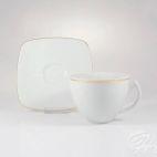 Zestaw filiżanek 6/12 - 3603 Akcent Złota linia - zdjęcie