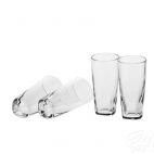 Prezentowy zestaw do wódki 4 szt. - Perfect Serve / Sky (D074) - zdjęcie