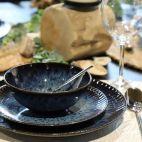 Talerz deserowy 20,5 cm - STONEWARE S006T COSMOS (Daisy) - zdjęcie