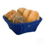 Koszyk kwadratowy 23 x 23 x 9 cm - Niebieski (02096578101) - zdjęcie