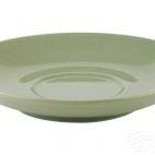 Filiżanka ze spodkiem SNUG 200 ml DO KAWY ZIELONA - zdjęcie