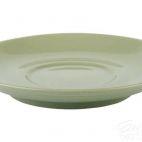 Filiżanka ze spodkiem SNUG 280 ml CAPPUCINO ZIELONA - zdjęcie