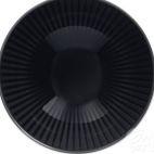 Salaterka okrągła 17 cm - GL09 DALIA CZARNE SZKLIWO - zdjęcie