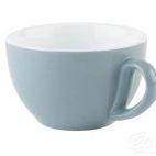 Filiżanka ze spodkiem SNUG 280 ml CAPPUCINO NIEBIESKA - zdjęcie