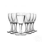 Kieliszki do wódki 25 ml / 6 szt. - Prima Lumi (D058) - zdjęcie