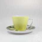 Filiżanka 350 ml ze spodkiem - 9143 Beata Dorota / Cytrynowe Love - zdjęcie