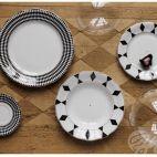 Talerz płytki 25 cm - G539 ALASKA Dama Kier - zdjęcie