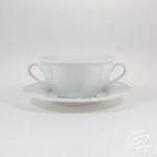 Bulionówka odlewana 300 ml ze spodkiem - MARIA (LU3519/3516) - zdjęcie