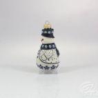 166A / Ozdoba choinkowa 10 cm - GU-2019 Bałwanek - zdjęcie