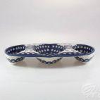 166A / Półmisek dzielony 16,9 x 27 cm - GU-2059 - zdjęcie