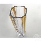 Wazon kryształowy 30,5 cm - METROPOLITAN Gold (802756) - zdjęcie