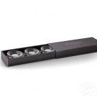 Komplet świeczników kryształowych / 3 szt. (802473/1) - zdjęcie