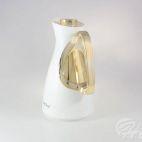 Termos z wkładem szklanym 1,00 l - ALESSIA Biało-złoty (1043) - zdjęcie