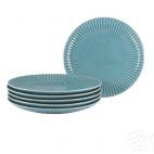 Zestaw talerzy deserowych dla 6 osób - K60 DAISY Turkusowa - zdjęcie