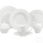 Zestaw obiadowo-kawowy dla 6 os./ 32 części - MARIA Niedekorowana - zdjęcie