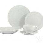 Zestaw obiadowo-kawowy dla 6 os./30 części - 6750 Art Biały - zdjęcie