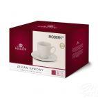 Zestaw filiżanek dla 6 osób / 12 części - Modern Ivory (112A) - zdjęcie