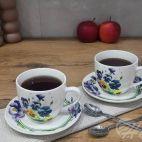 Filiżanki 250 ml ze spodkiem 2 szt. / CR2-98 - zdjęcie