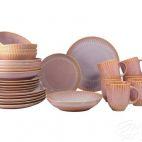 Zestaw naczyń dla 6 os./ 30 części - STONEWARE S011T Blush (Daisy) - zdjęcie