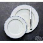 Talerz płytki 21 cm - Forte Mizu II paski (V-FO508-12) - zdjęcie