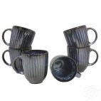 Zestaw kubków dla 6 osób - STONEWARE S006T Cosmos (Daisy) - zdjęcie