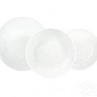 Zestaw talerzy dla 6 os./ 18 części - Daisy Niedekorowana - zdjęcie