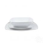 Zestaw obiadowo - kawowy dla 6 os. /30 części - 9718 Akcent Platynowa linia - zdjęcie