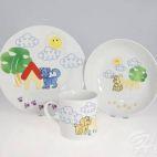 Zestaw naczyń dla dzieci - Pieski 3991 ROMA / MARGOT - zdjęcie